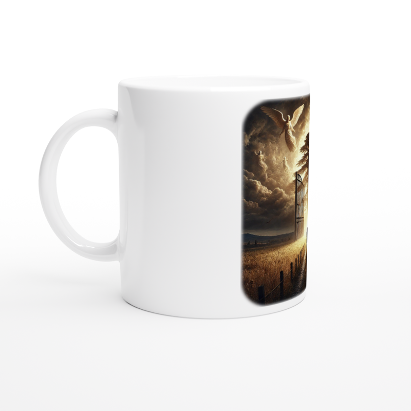 Cedar of God Design Ceramic Mug