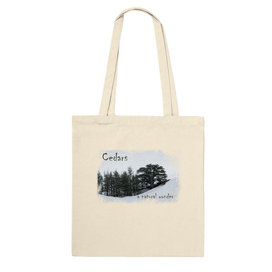 Cedars-Lebanon-Premium Tote Bag