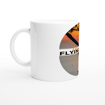 Flying High Lebanon White 11oz Ceramic Mug