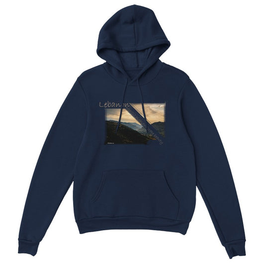 Chouf Sunset Lebanon Unisex Premium Hoodie