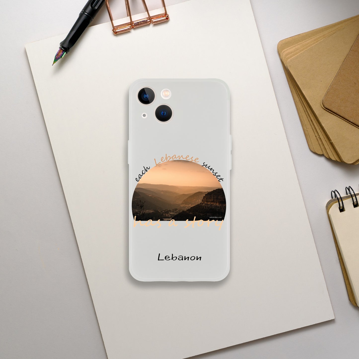 Batroun Sunset- Lebanon Flexi Case