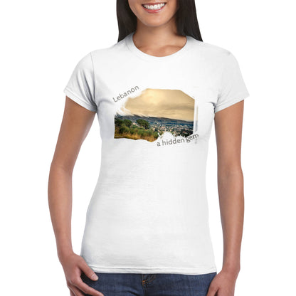 Hemena Sunset-Lebanon-Classic Womens Crewneck T-shirt