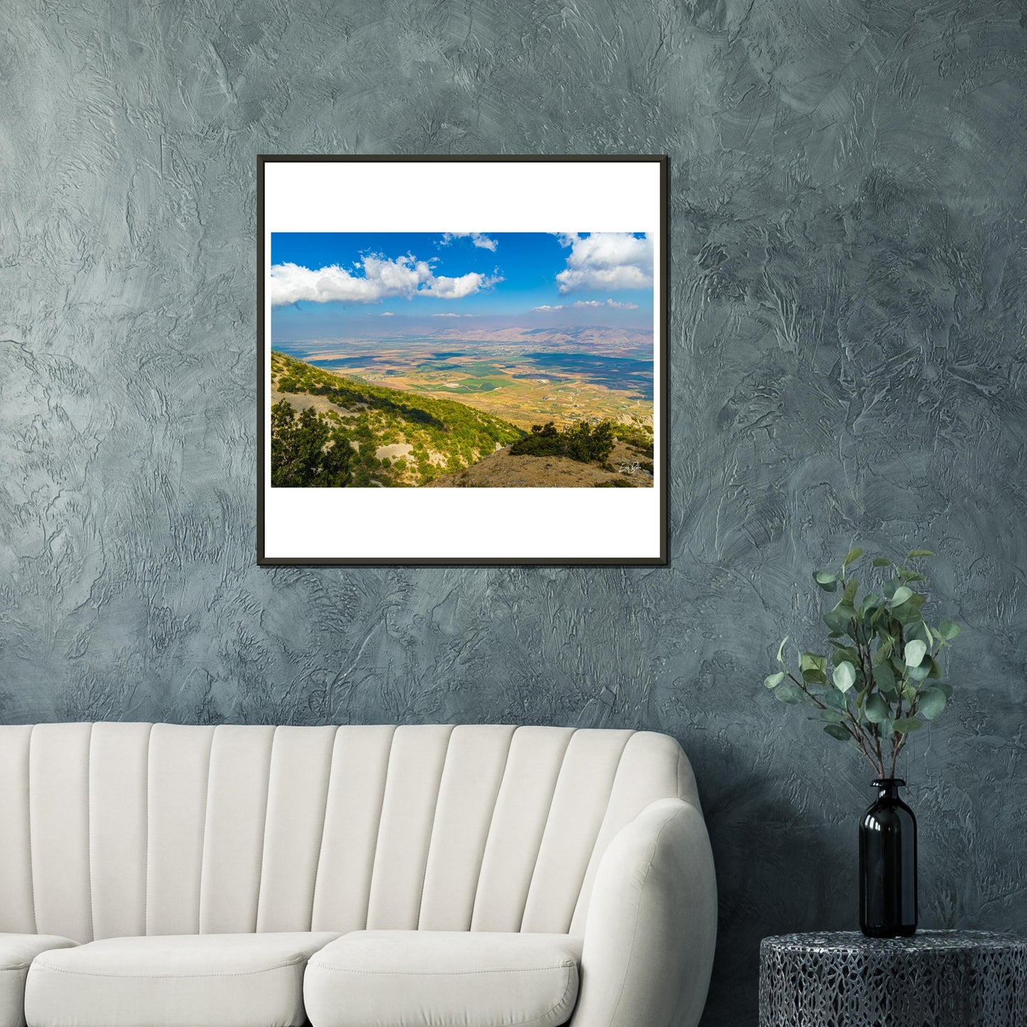 Bekaa-Lebanon Classic Semi-Glossy Paper Metal Framed Poster