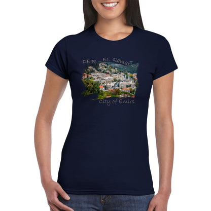 Deir El Qamar-Lebanon-Classic Womens Crewneck T-shirt