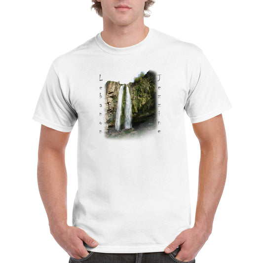 Jezzine water fall-Lebanon-Unisex Premium T-shirt