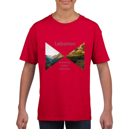 Kadicha Valleys-LebanonClassic Kids Crewneck T-shirt