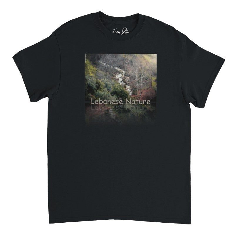 Kadicha River-Lebanon- Unisex Premium T-shirt