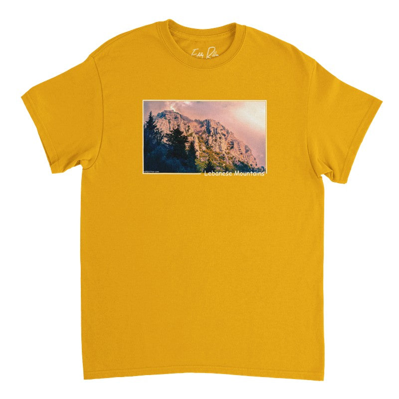 Kadicha Valley Mountains-Lebanon- Unisex Premium T-shirt