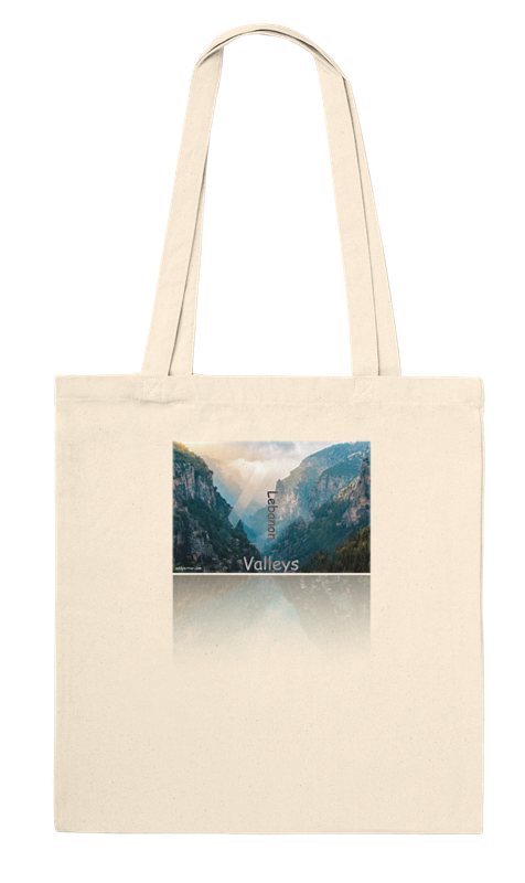 Kadicha Valley the Valley-Lebanon-Premium Tote Bag