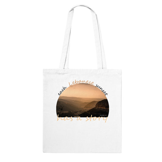 Batroun Sunset-Lebanon-Classic Tote Bag