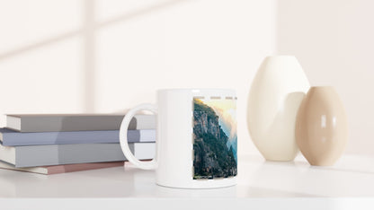 Kadicha Valley Lebanon White 11oz Ceramic Mug