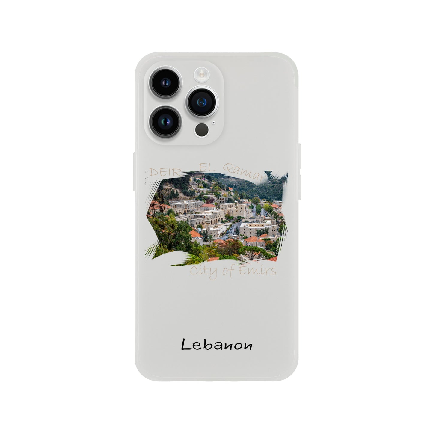 Deir El Qamar - Lebanon Flexi Case