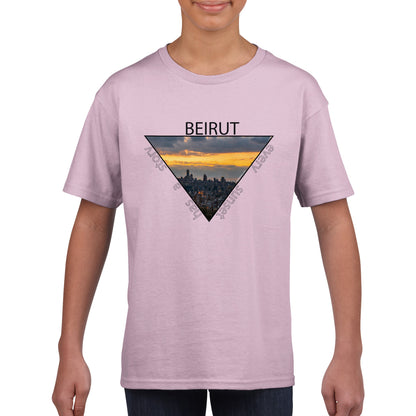 Beirut Sunset-LebanonClassic Kids Crewneck T-shirt