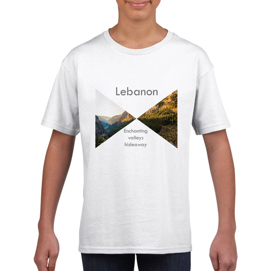 Kadicha Valleys-LebanonClassic Kids Crewneck T-shirt