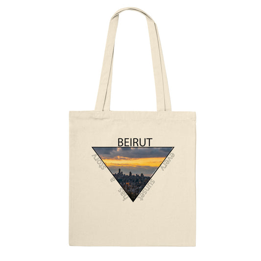 Beirut Sunset-Lebanon-Premium Tote Bag