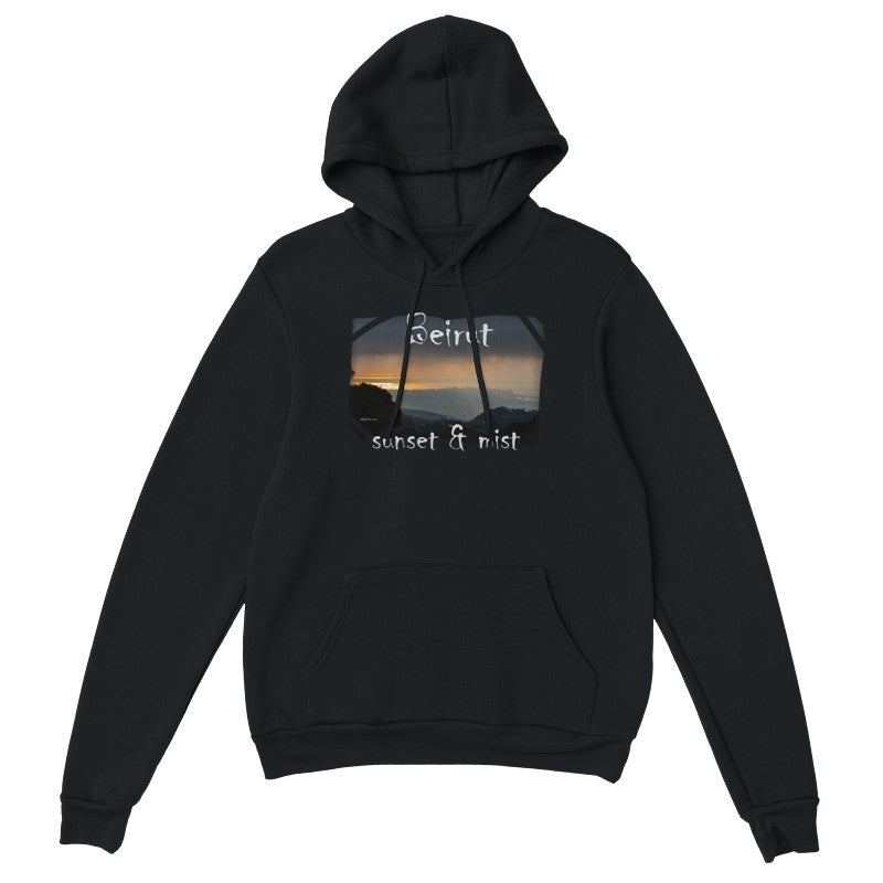 Beirut Sunset And Mist Lebanon Unisex Premium Hoodie