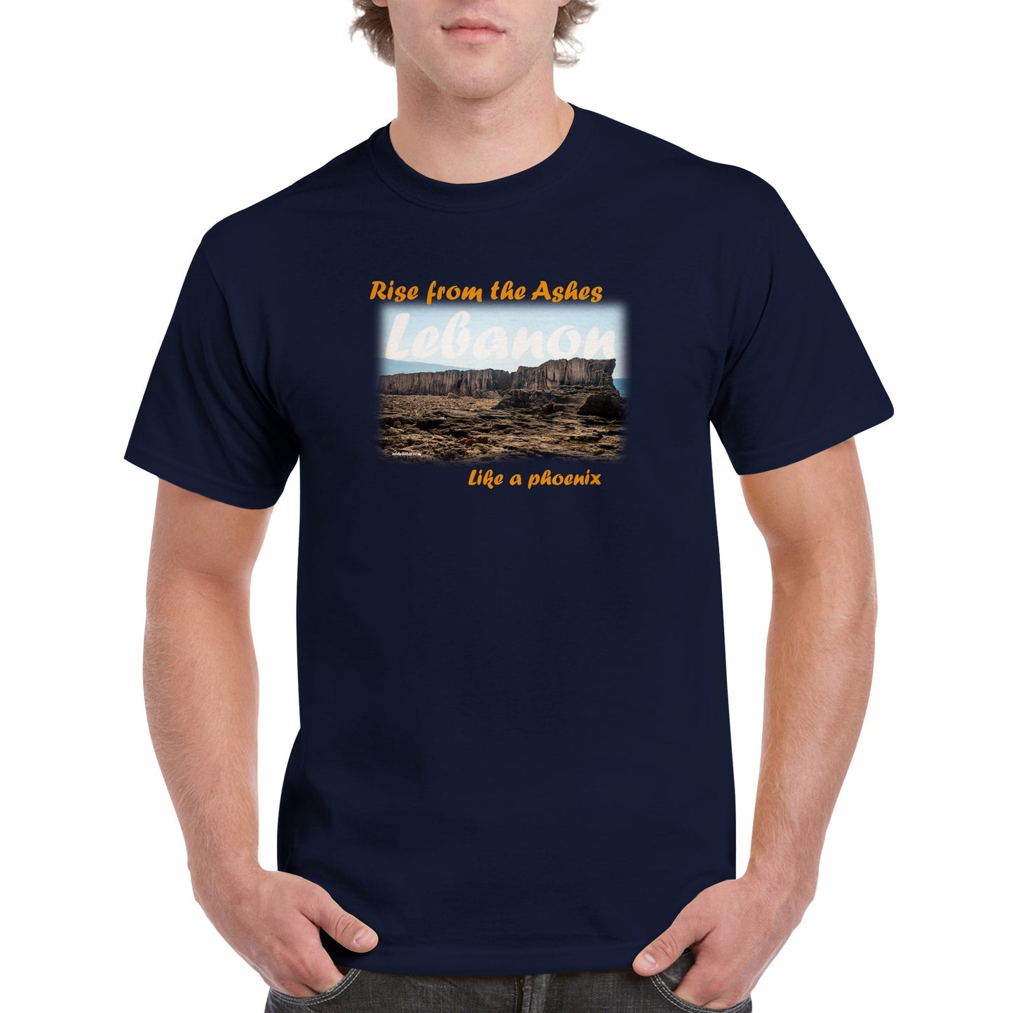 Batroun Phoenician wall-Lebanon- Unisex Premium T-shirt