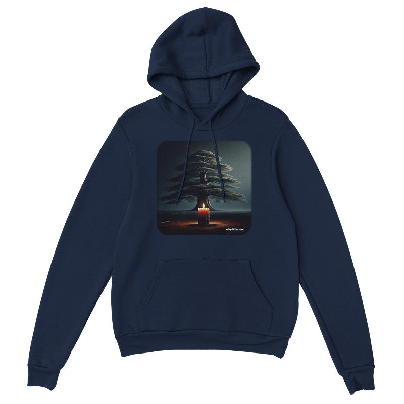 Lebanon Premium Hoodie  Unisex Design Cedar With A Candle