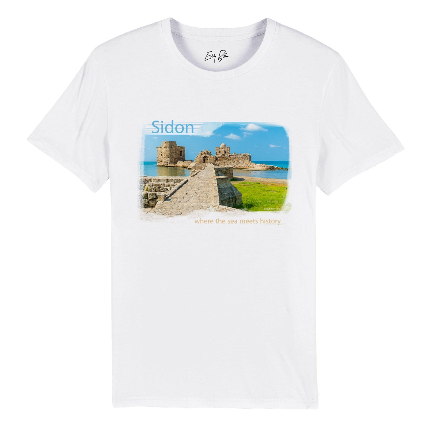 Sidon-Lebanon Organic Unisex Crewneck T-shirt