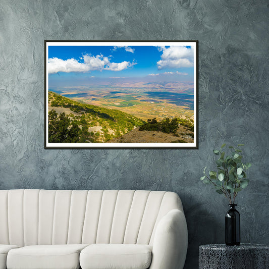 Bekaa-Lebanon Classic Semi-Glossy Paper Metal Framed Poster