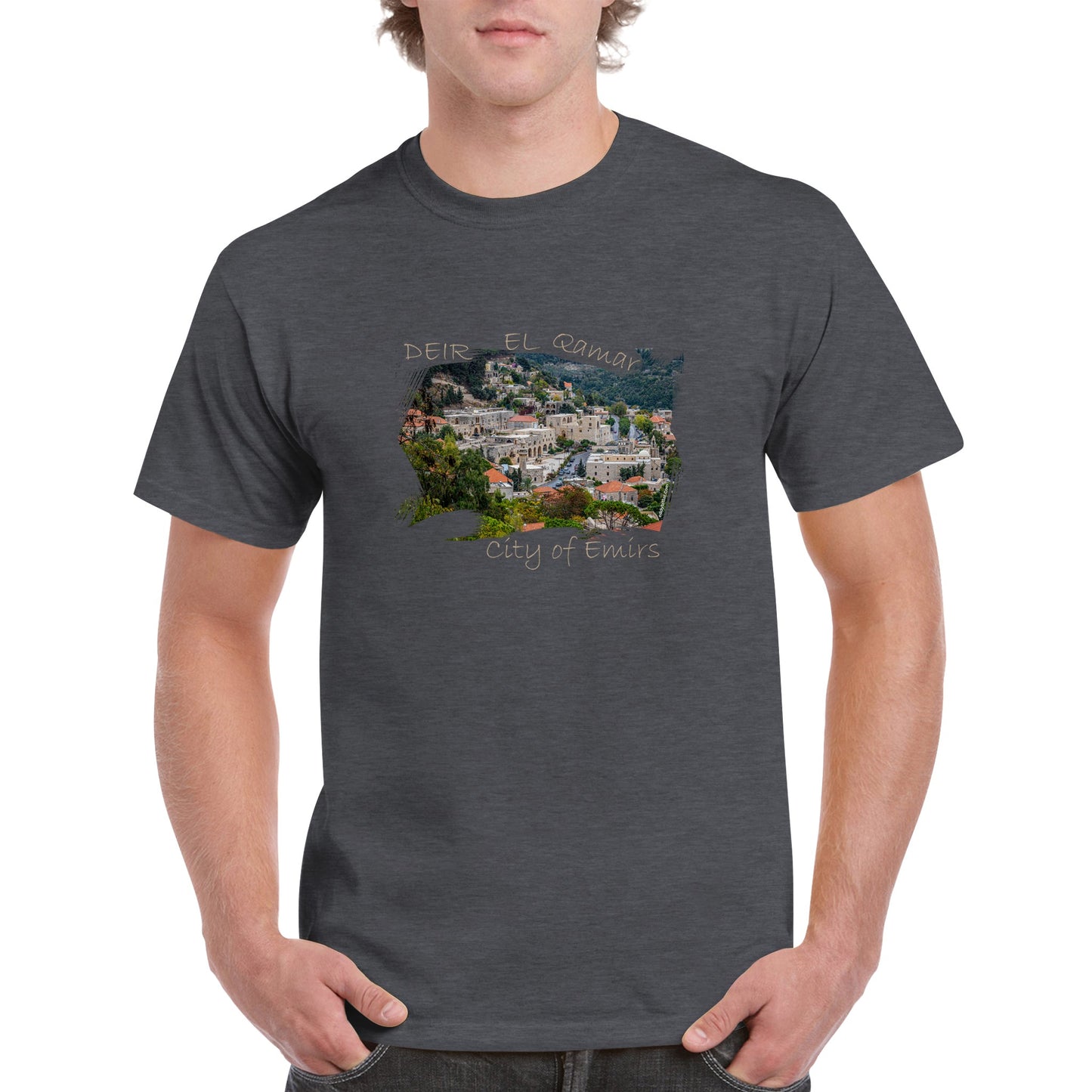 Deir El Qamar-Lebanon-Unisex Premium T-shirt