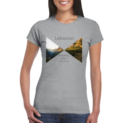 Kadicha Sunset-Lebanon-Classic Womens Crewneck T-shirt