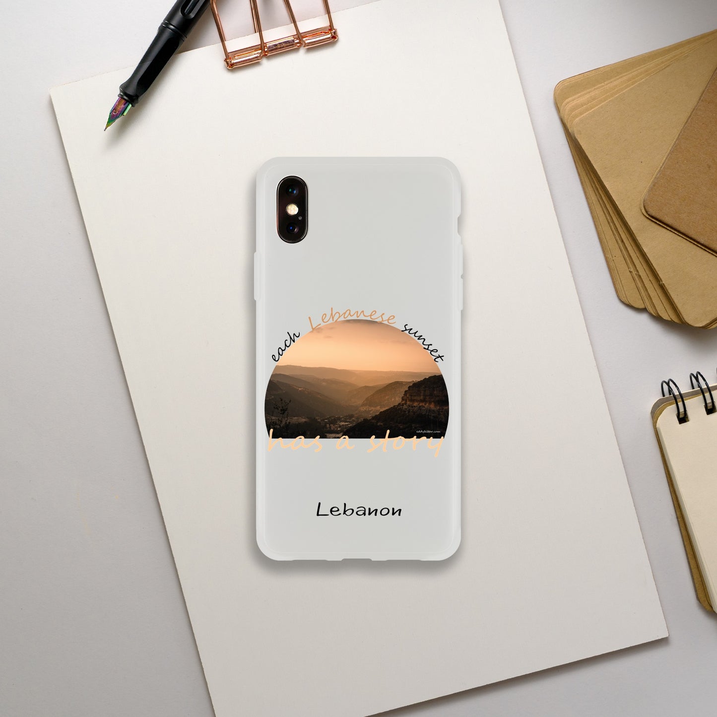 Batroun Sunset- Lebanon Flexi Case