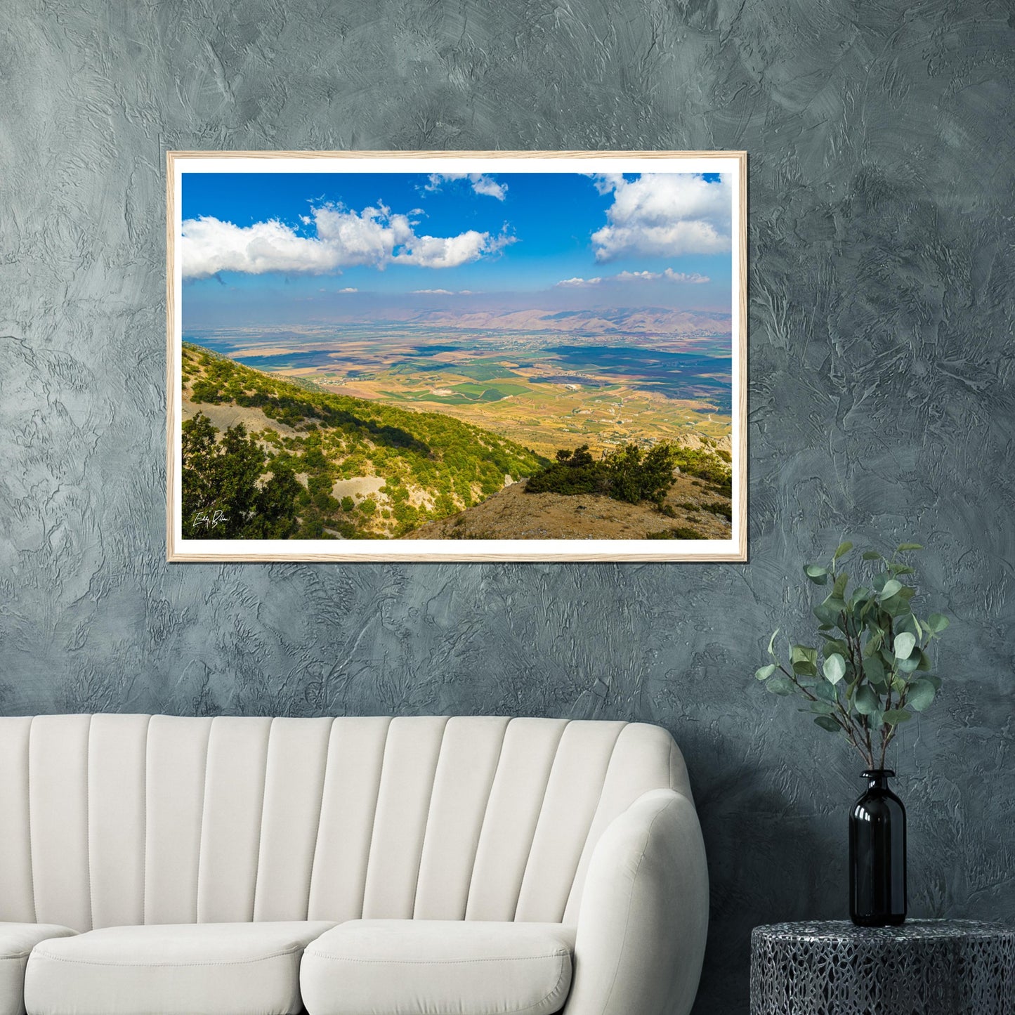 Bekaa-Lebanon-Classic Semi-Glossy Paper Wooden Framed Poster