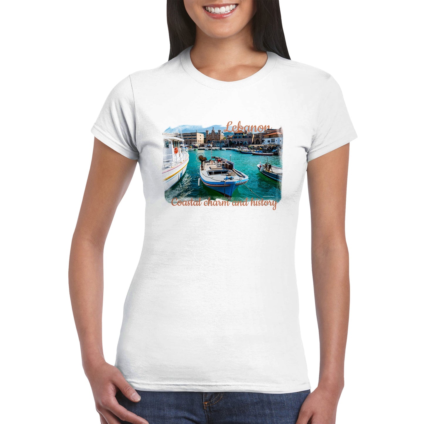 Batroun-Lebanon-Classic Womens Crewneck T-shirt