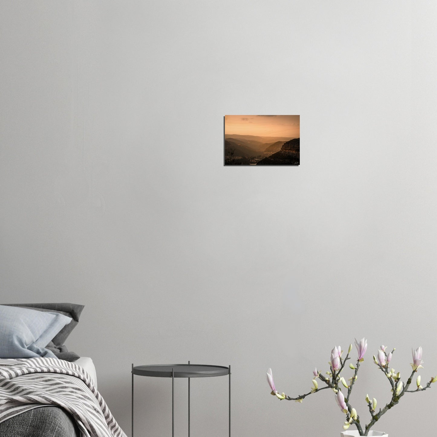 Batroun Mountains Sunset-Lebanon-Wood Prints