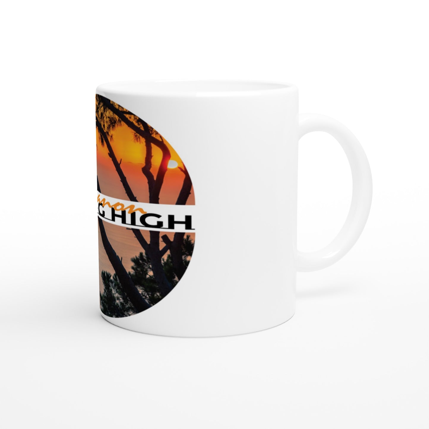 Flying High Lebanon White 11oz Ceramic Mug