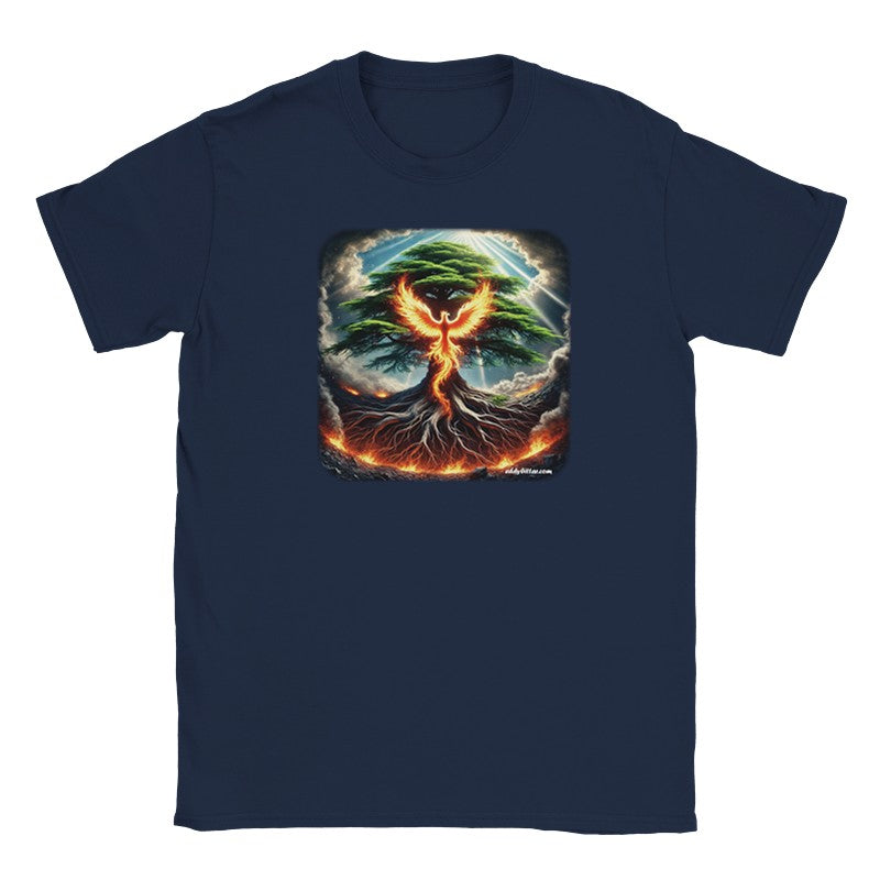 T-Shirts Phoenix Rising  Lebanese Design