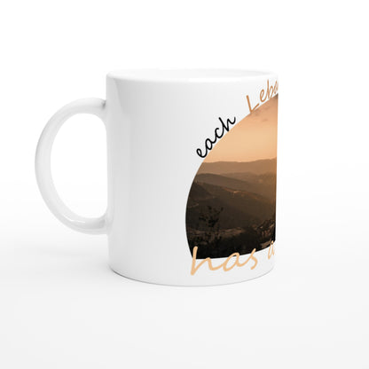 Batroun Mountains White 11oz Ceramic Mug