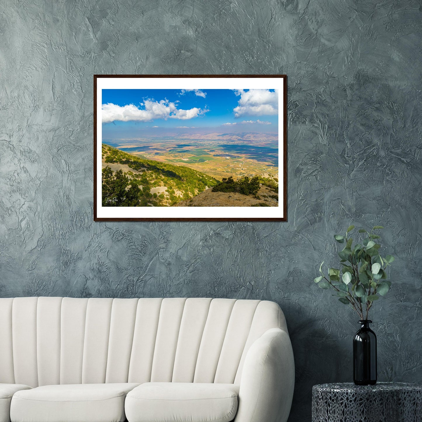 Bekaa-Lebanon-Classic Semi-Glossy Paper Wooden Framed Poster