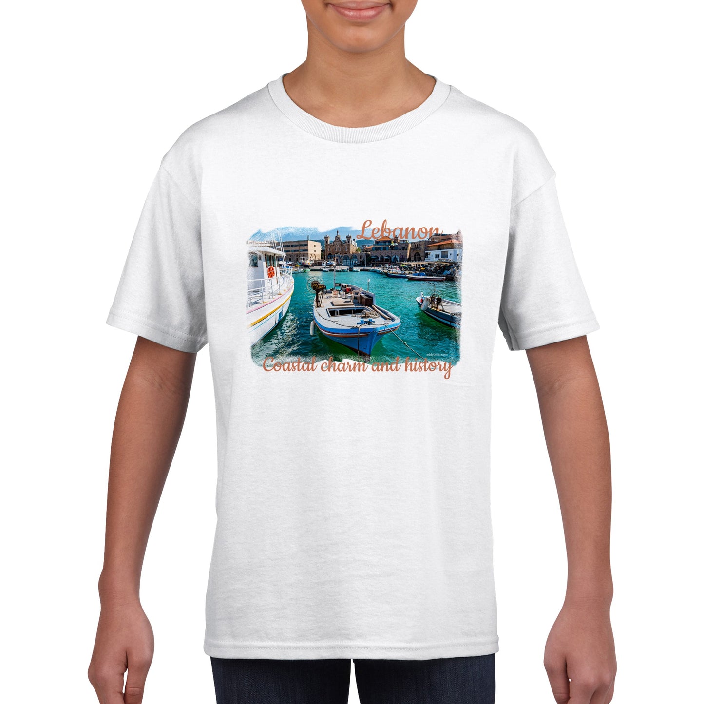 Batroun-LebanonClassic Kids Crewneck T-shirt