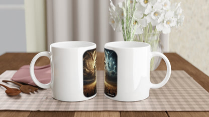 Cedar of God Design Ceramic Mug