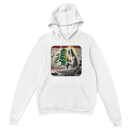 Lebanon Premium Hoodie  Unisex Virgin Marie Design