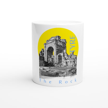 Tyre White 11oz Ceramic Mug