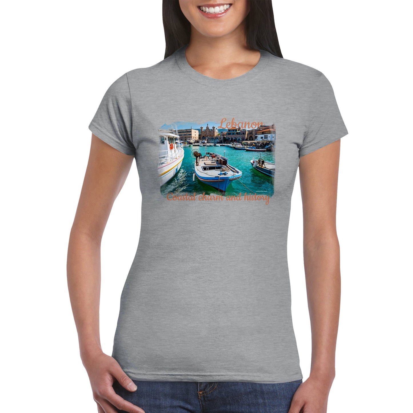 Batroun-Lebanon-Classic Womens Crewneck T-shirt