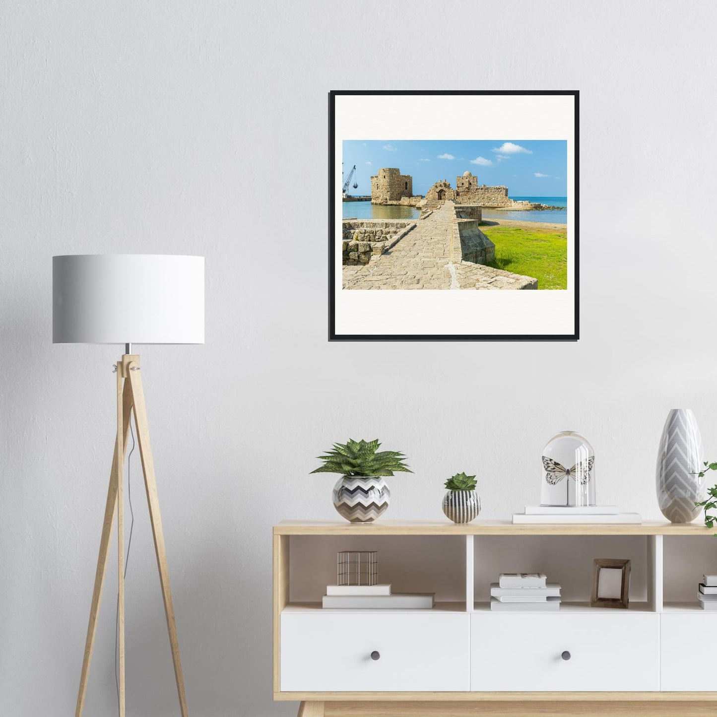 Sidon-lebanon Museum-Quality Matte Paper Wooden Framed Poster