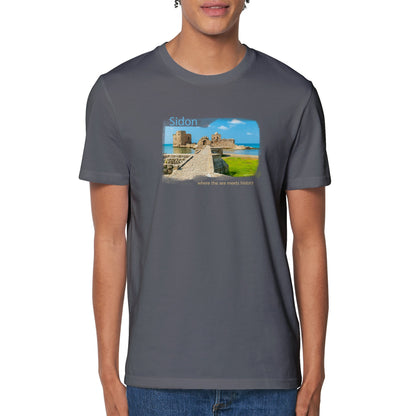 Sidon-Lebanon Organic Unisex Crewneck T-shirt