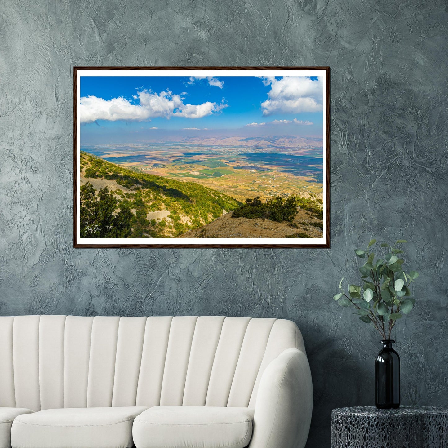 Bekaa-Lebanon-Classic Semi-Glossy Paper Wooden Framed Poster