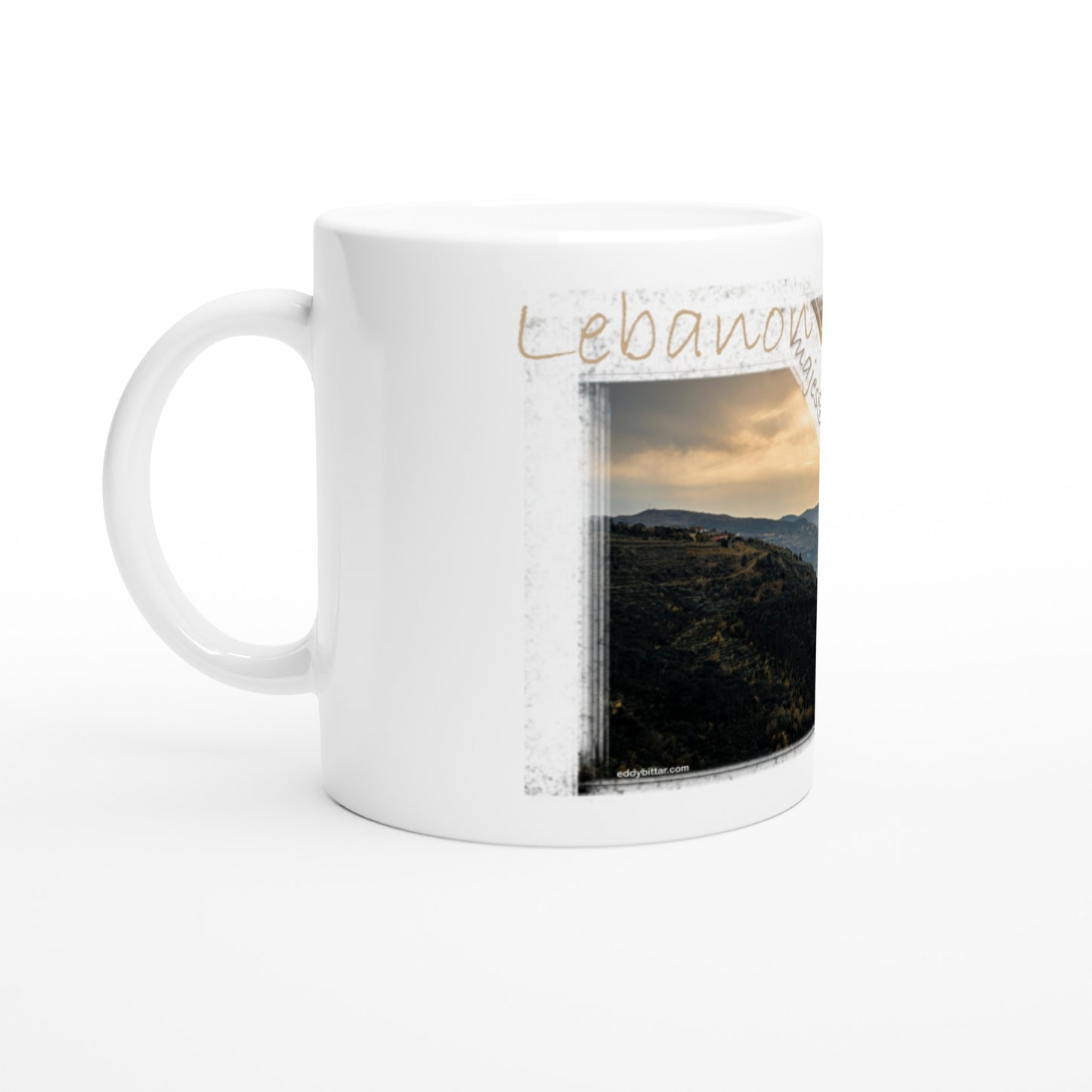 Chouf-Lebanon- White 11oz Ceramic Mug