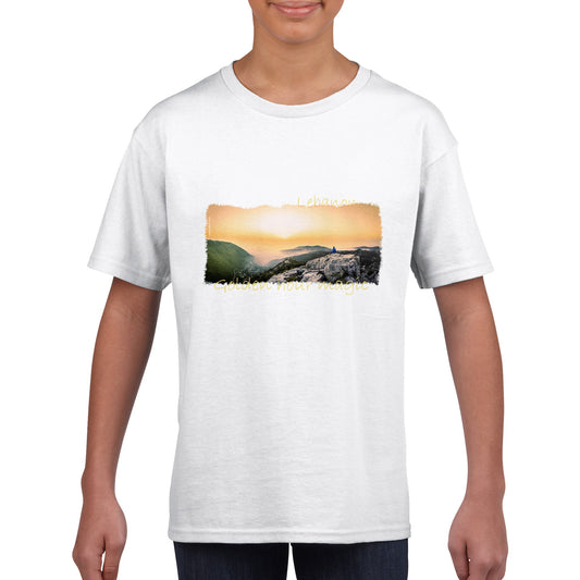 Batroun Mountains-LebanonClassic Kids Crewneck T-shirt