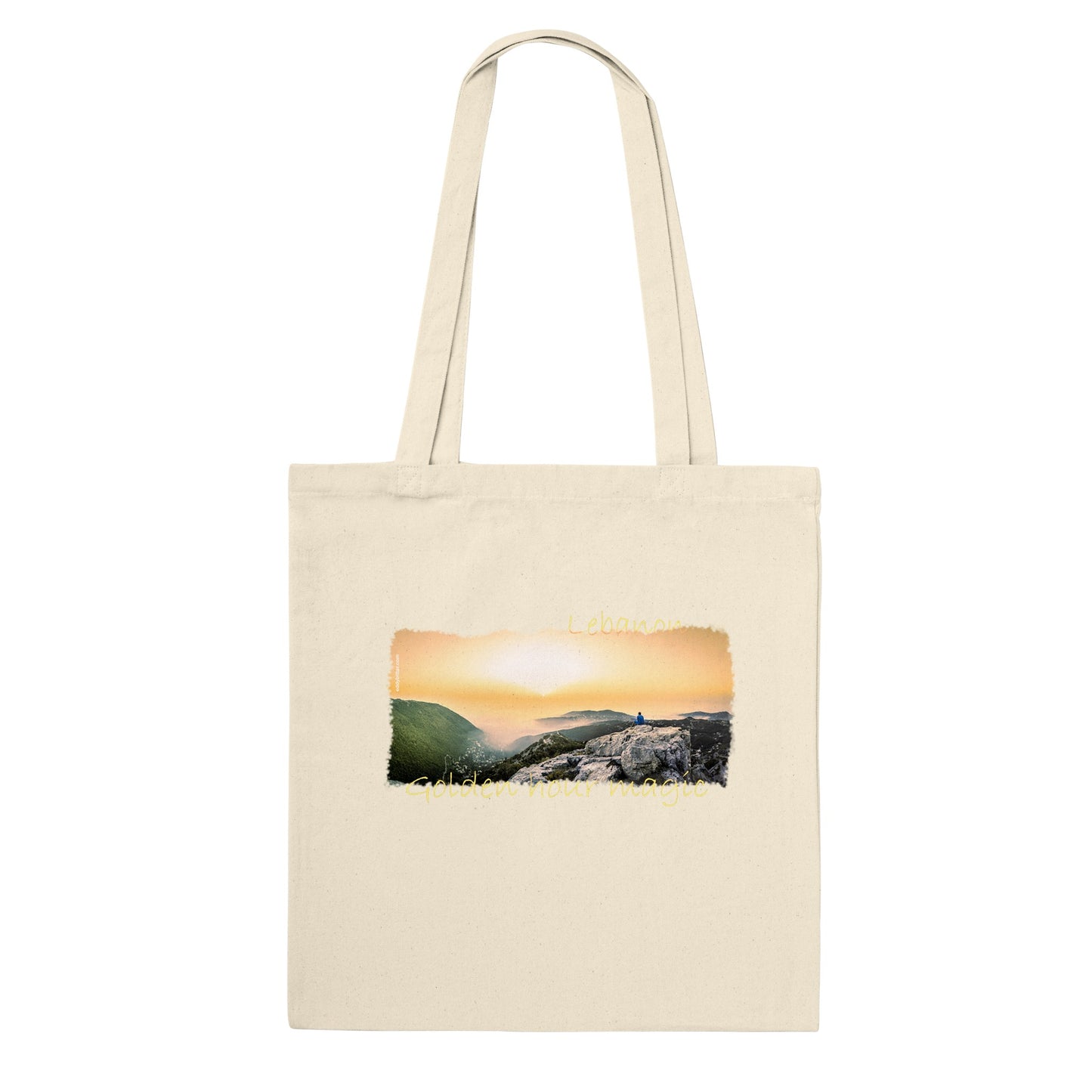 Keserwan Sunset-Lebanon-Premium Tote Bag