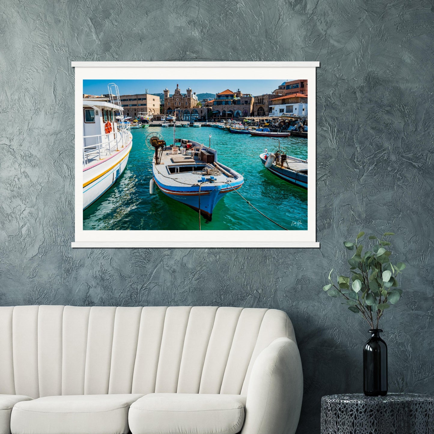 Batroun-Lebanon-Museum-Quality Matte Paper Poster with Hanger