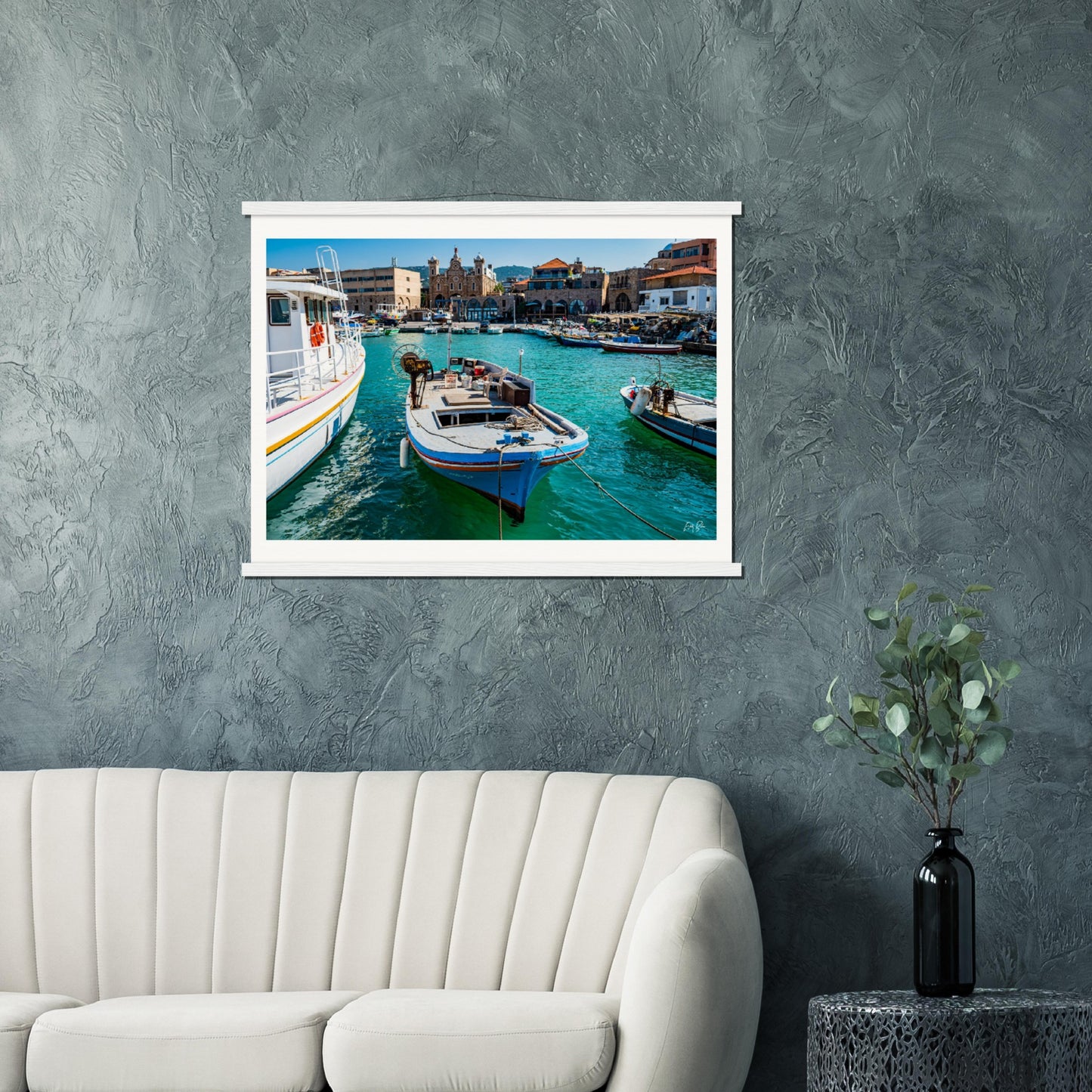 Batroun-Lebanon-Museum-Quality Matte Paper Poster with Hanger