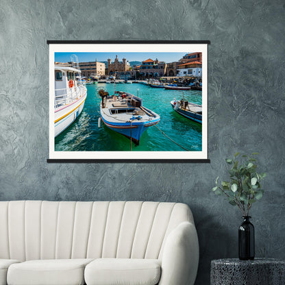 Batroun-Lebanon-Museum-Quality Matte Paper Poster with Hanger