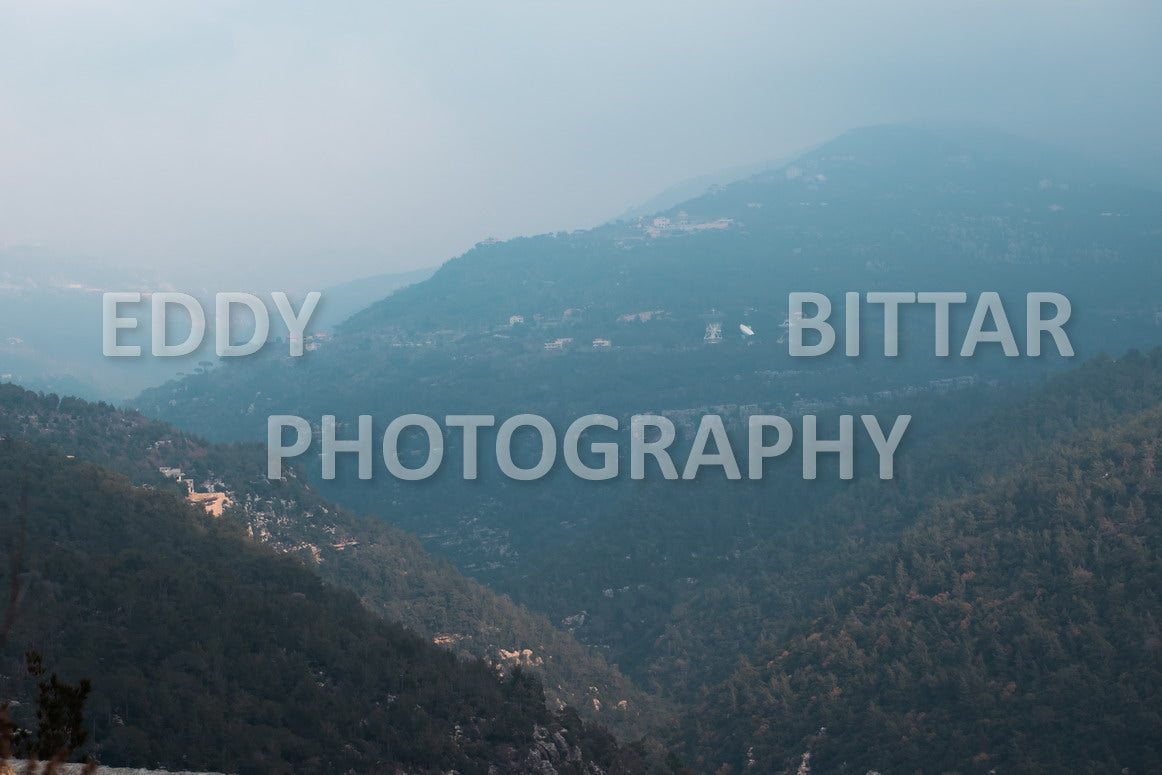 A collection of colorful and vibrant images that showcase the natural beauty of Broumana, Lebanon, including its scenic views, mountain landscapes, and lush greenery.