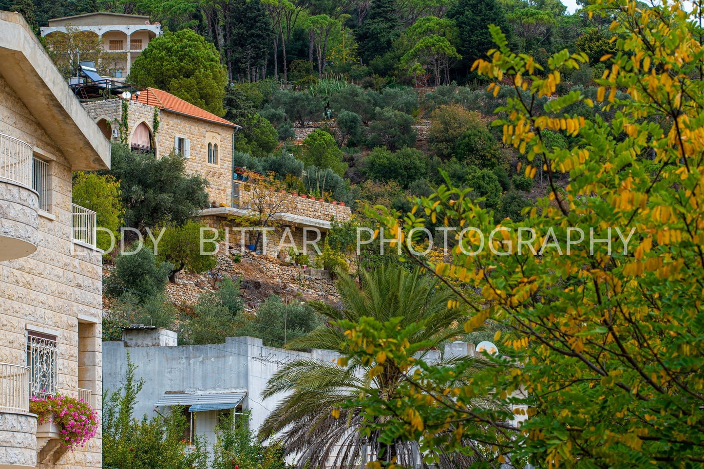 Walking through Deir El Qamar